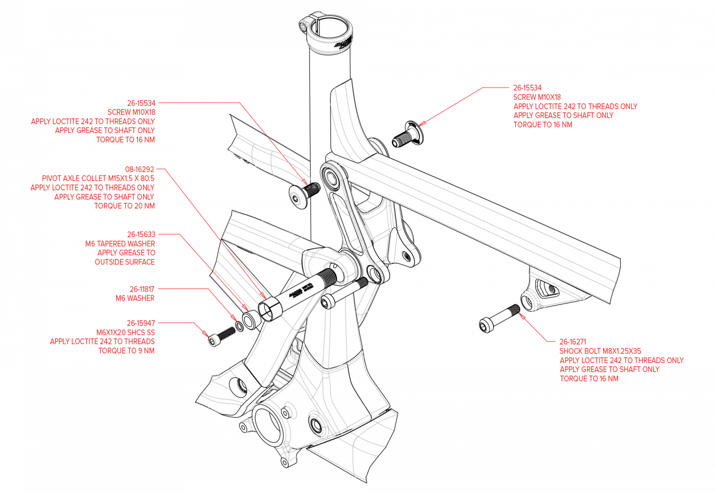 Exploded Diagram of Aluminum