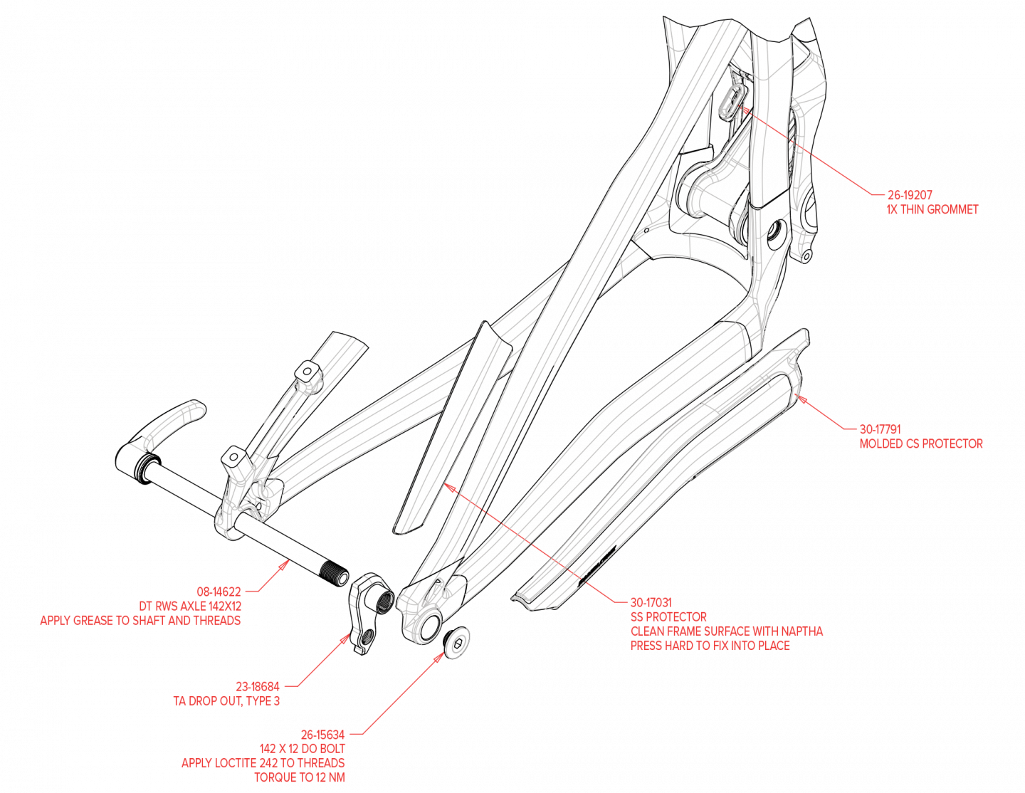 Exploded Diagram of Aluminum