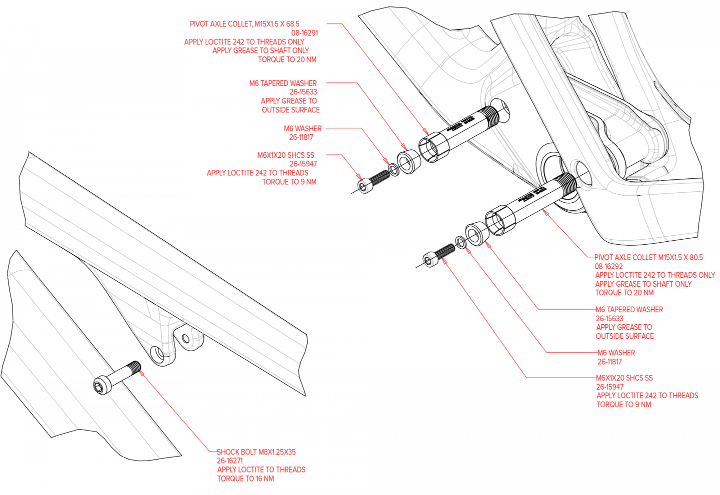 Exploded Diagram of Carbon