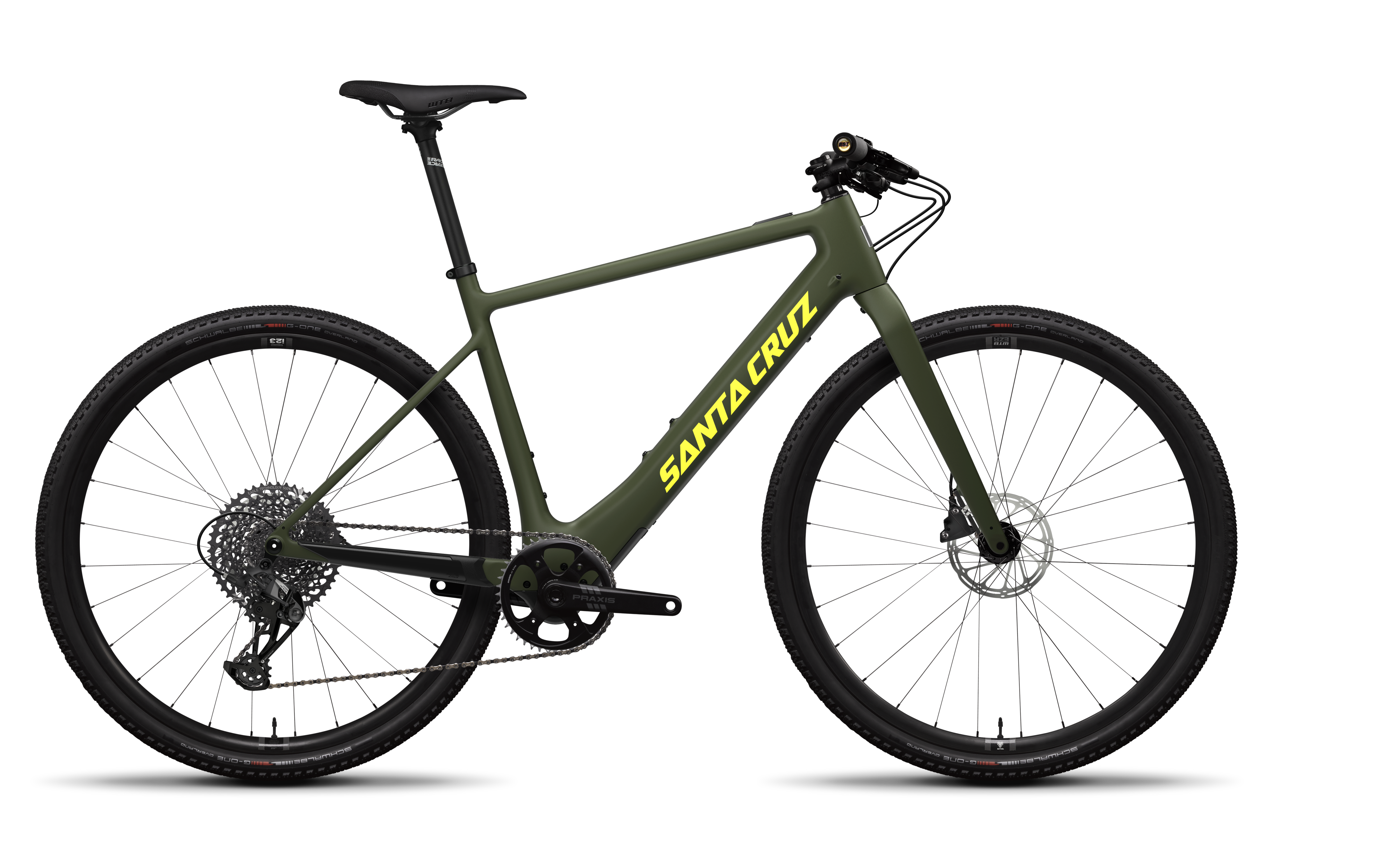 MY24 Skitch CC Apex FlatBar MatteOliveGreen