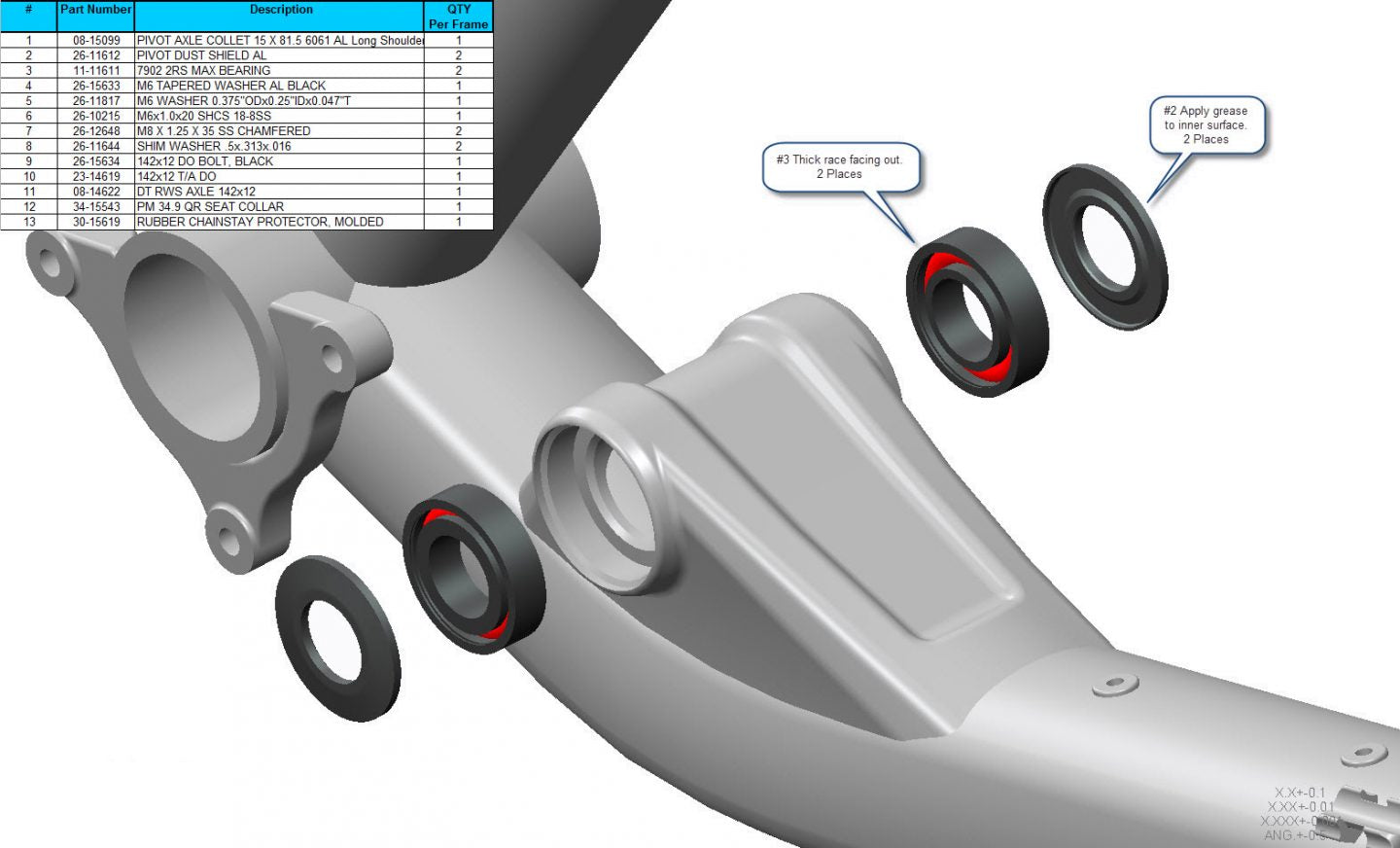 Exploded Diagram of Bantam