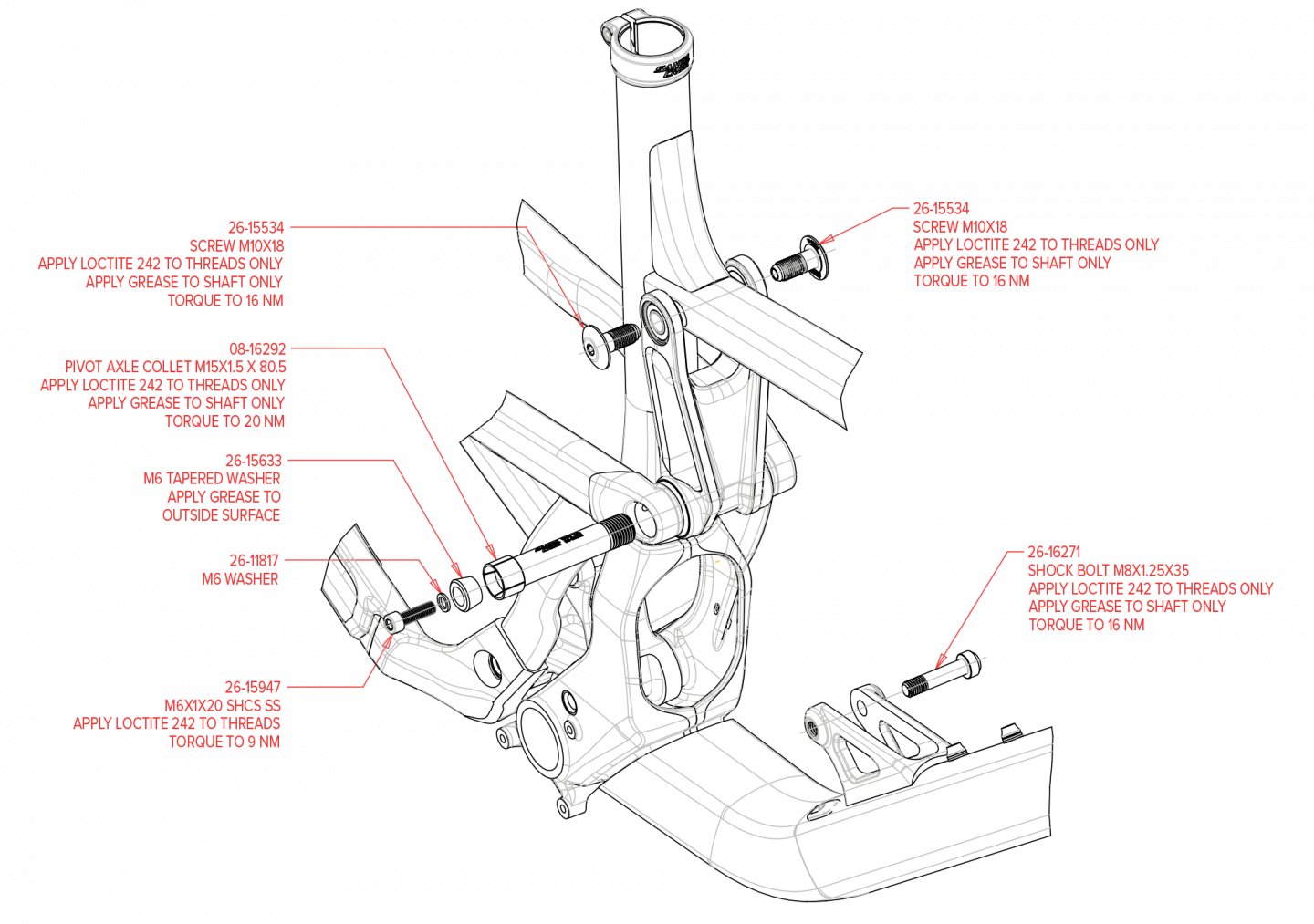Exploded Diagram of Bronson Bronson Aluminum