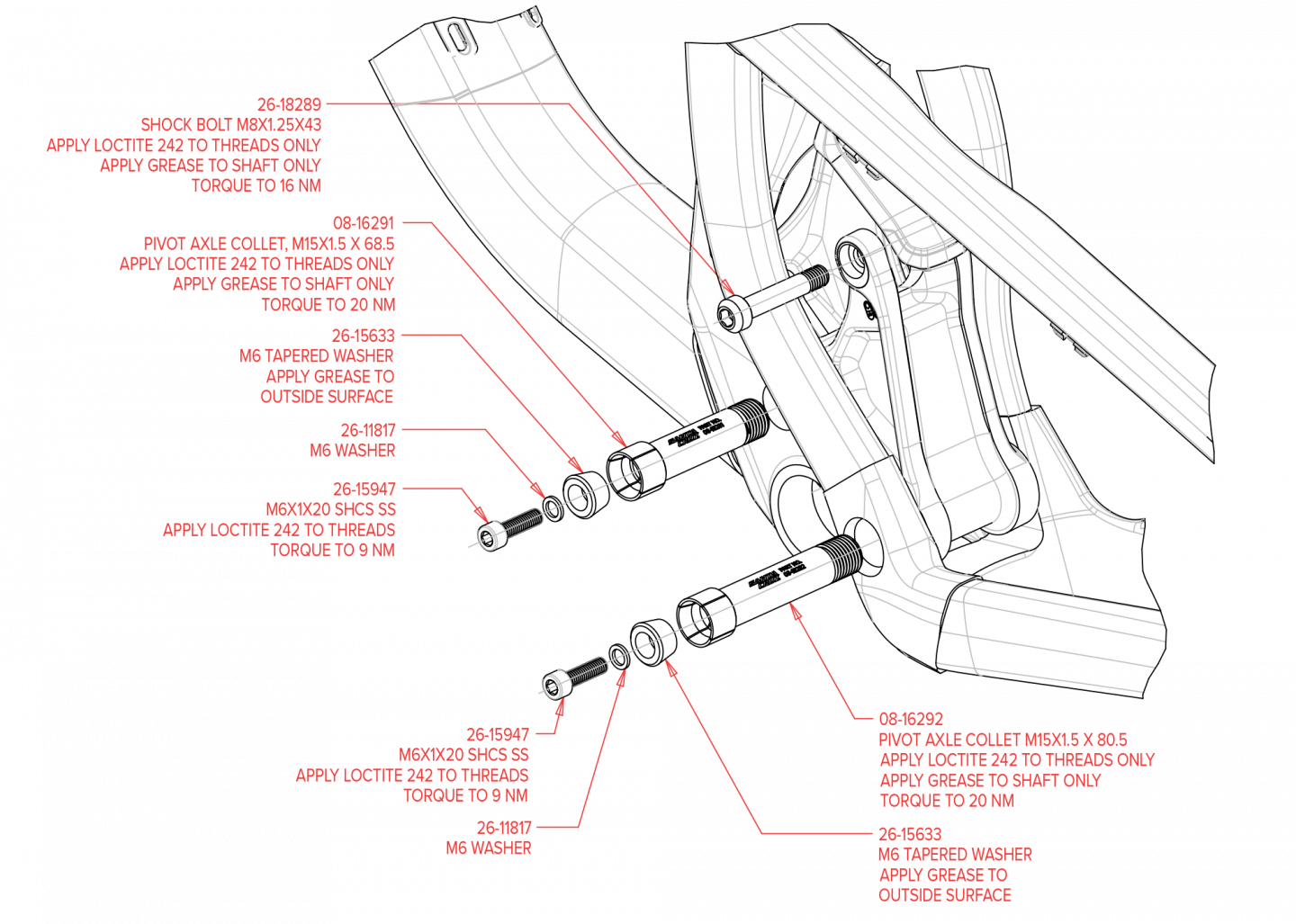 Exploded Diagram of Bronson Bronson Aluminum
