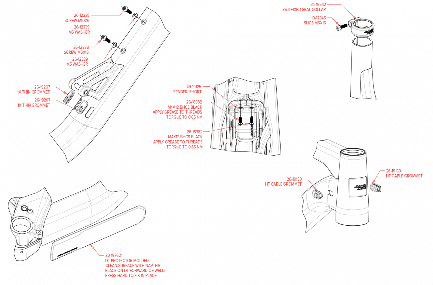 Exploded Diagram of Bronson Bronson Aluminum