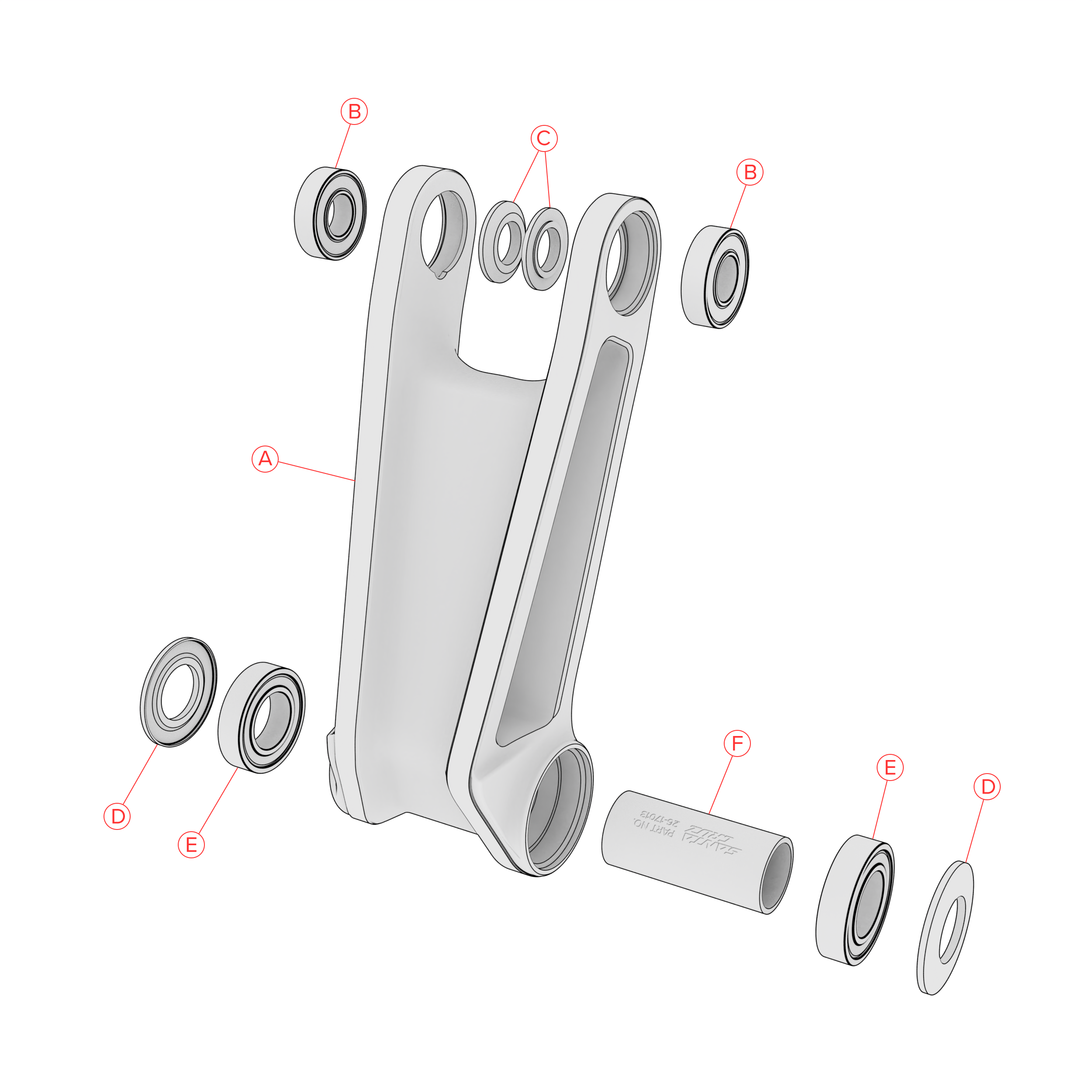 Exploded Diagram of Bullit