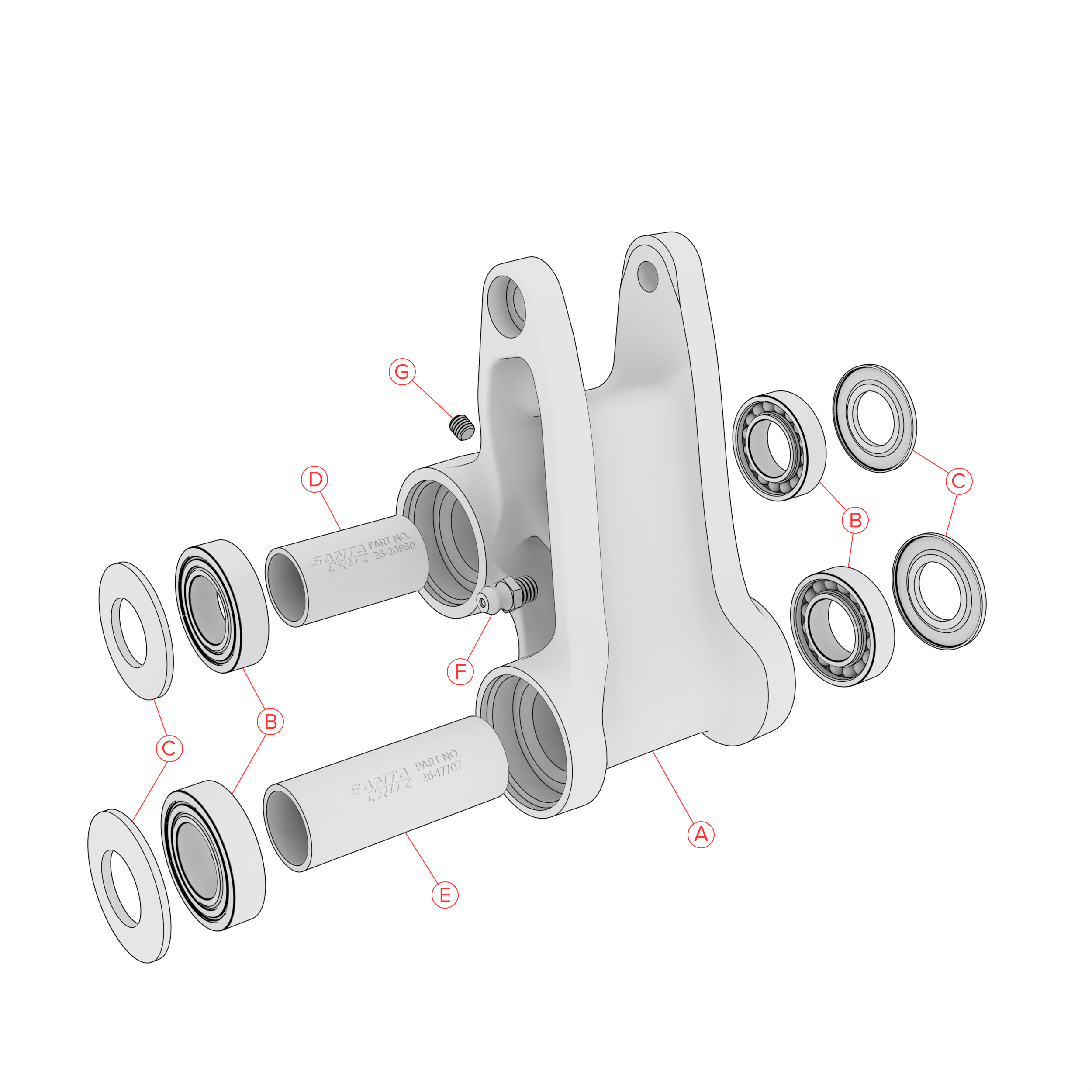 Exploded Diagram of Bullit