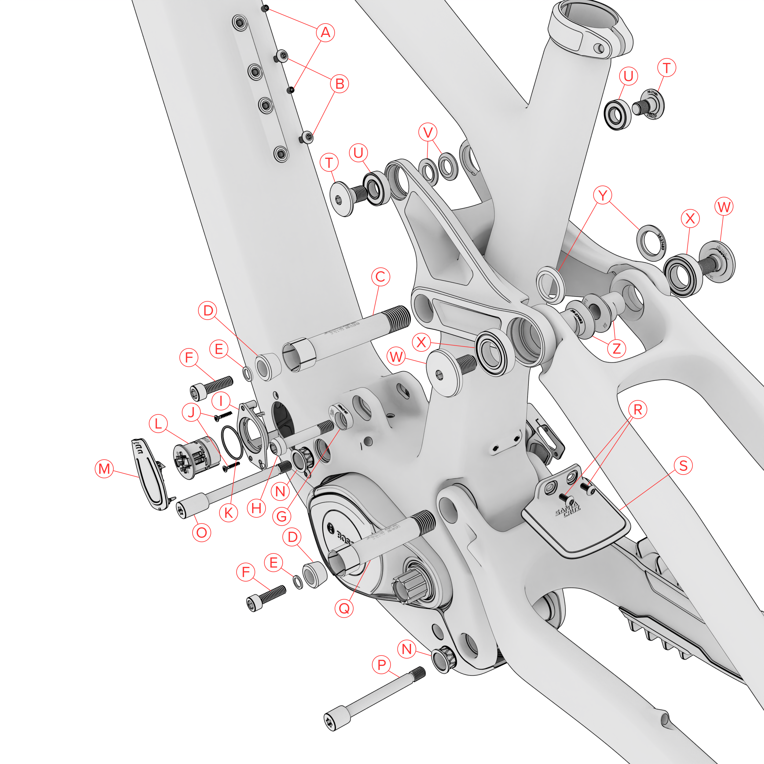 Exploded Diagram of Bullit