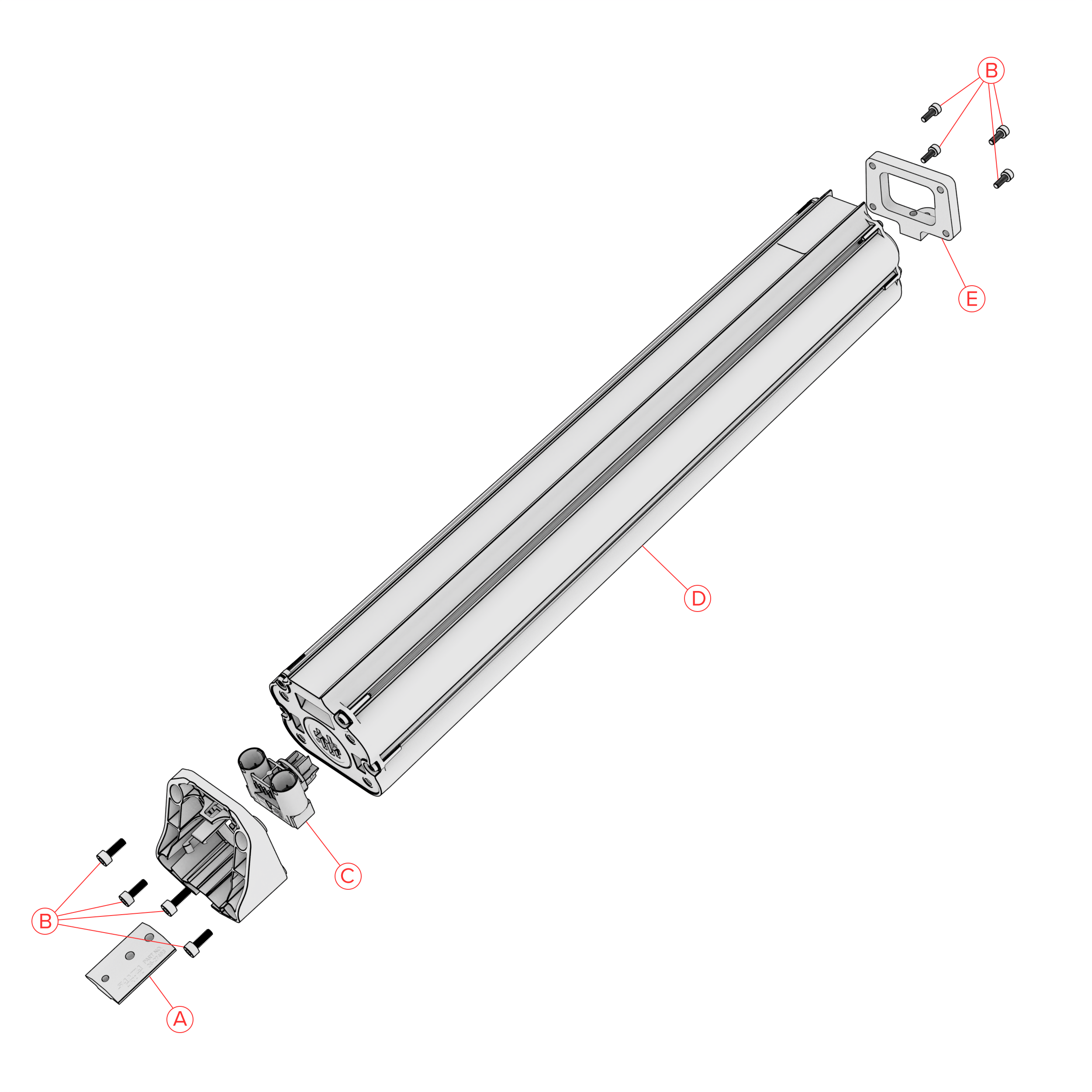 Exploded Diagram of Bullit