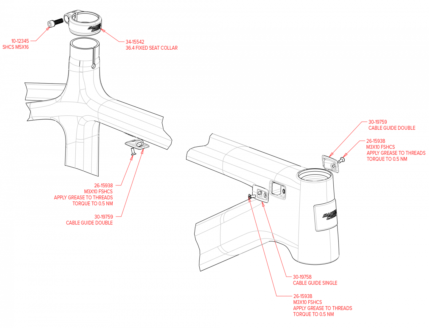 Exploded Diagram of Chameleon