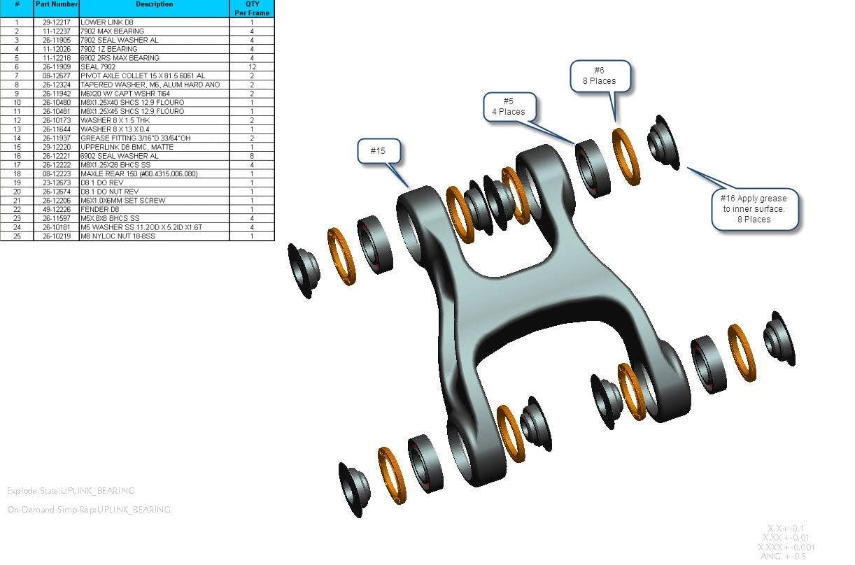 Exploded Diagram of Driver