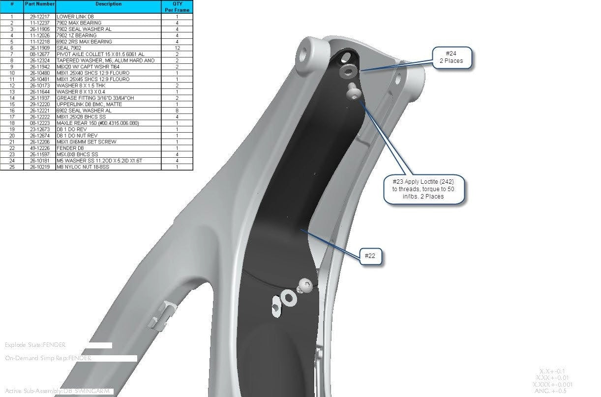 Exploded Diagram of Driver