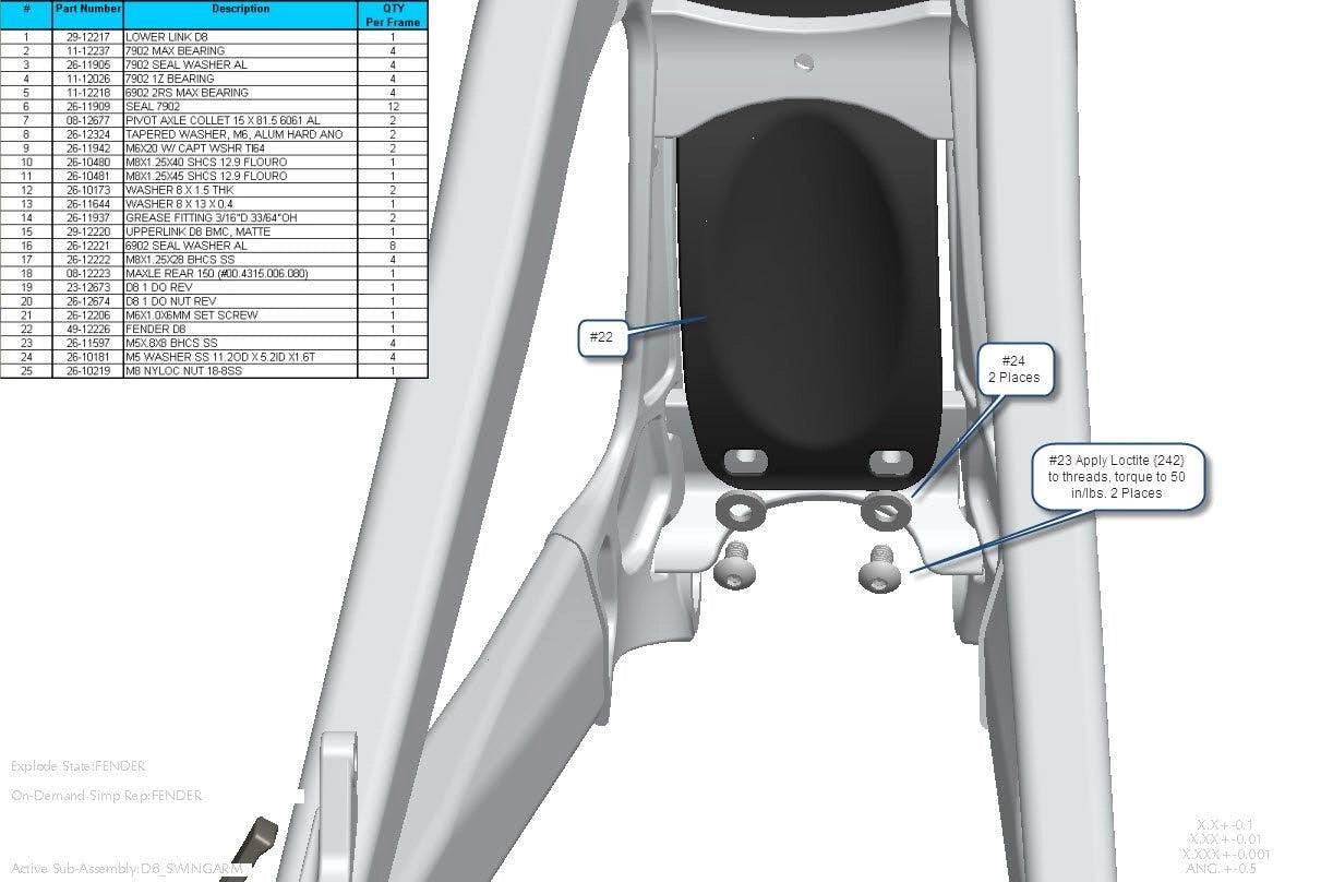 Exploded Diagram of Driver