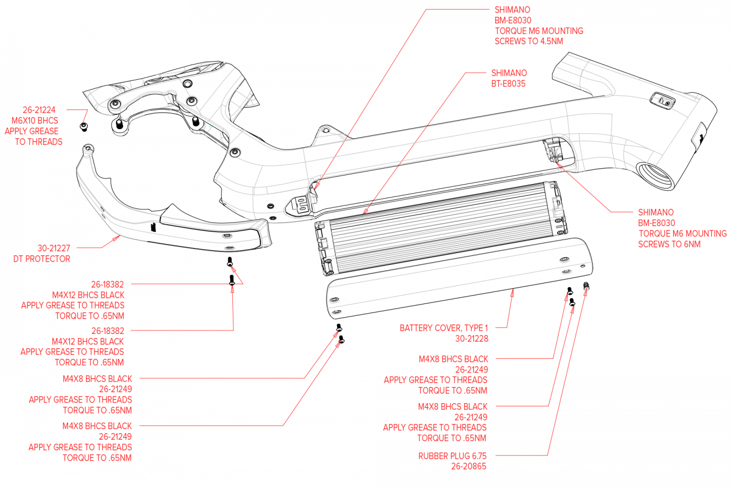 Exploded Diagram of Heckler