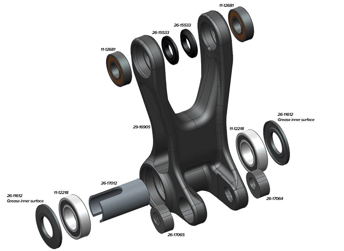 Exploded Diagram of Hightower