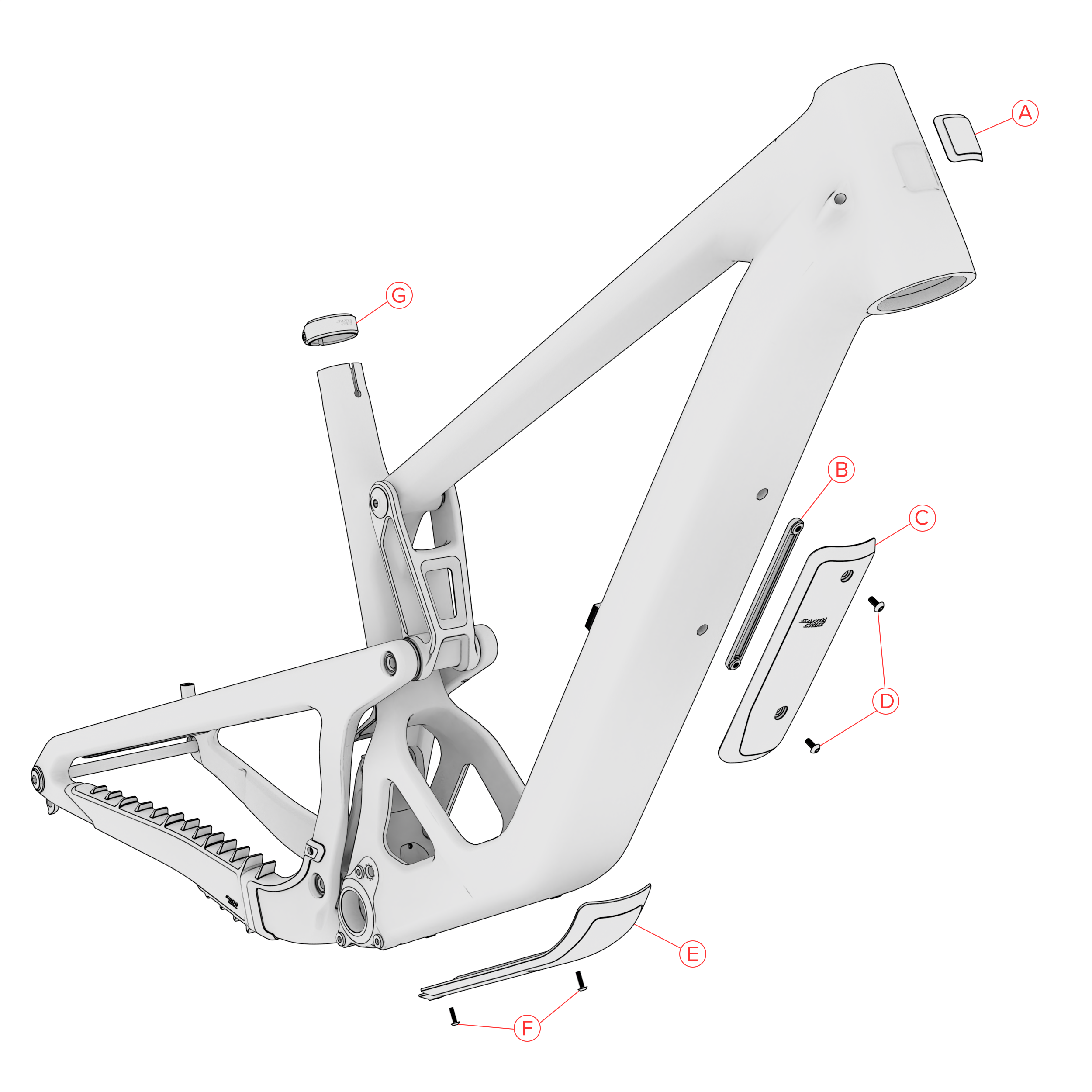Exploded Diagram of Hightower