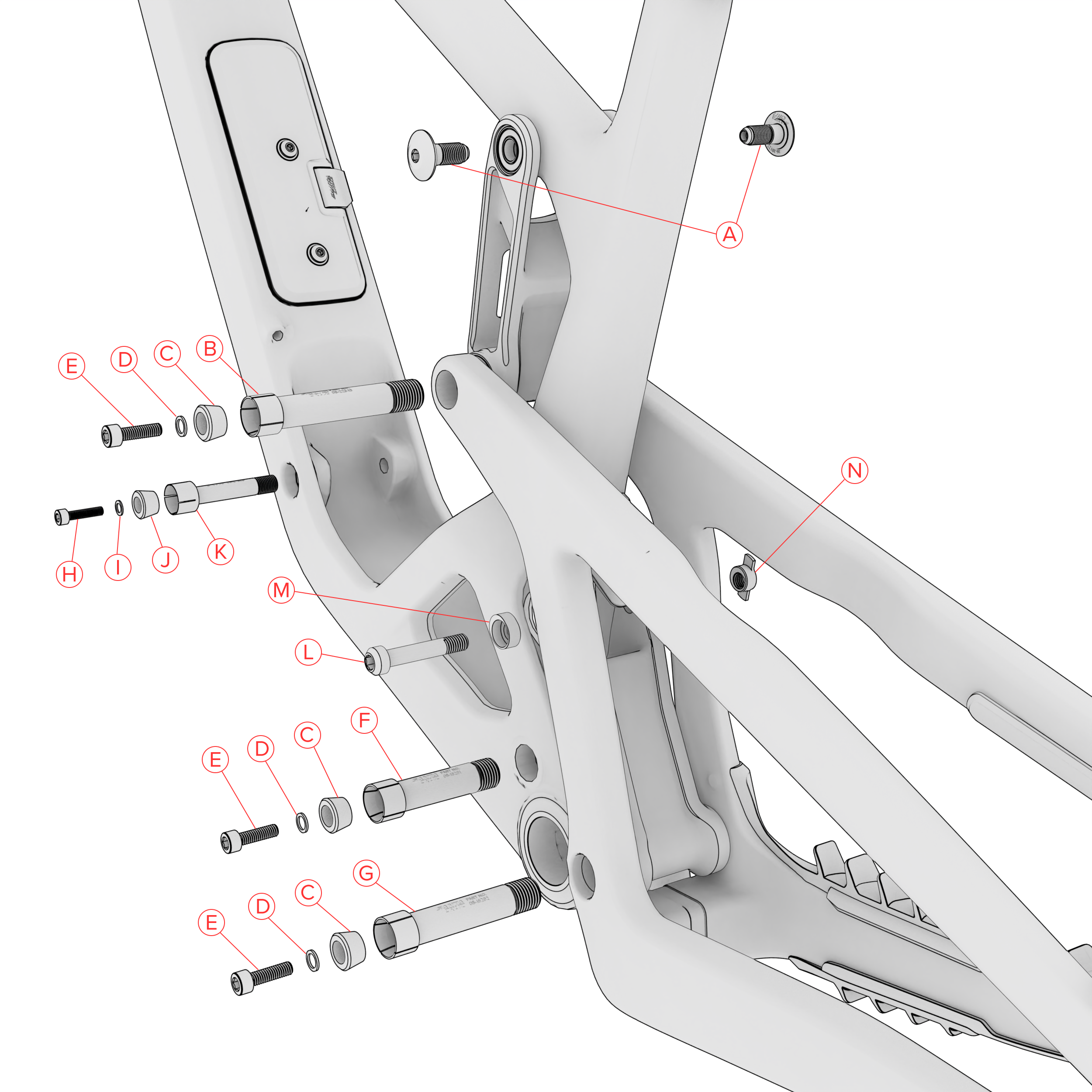 Exploded Diagram of Hightower