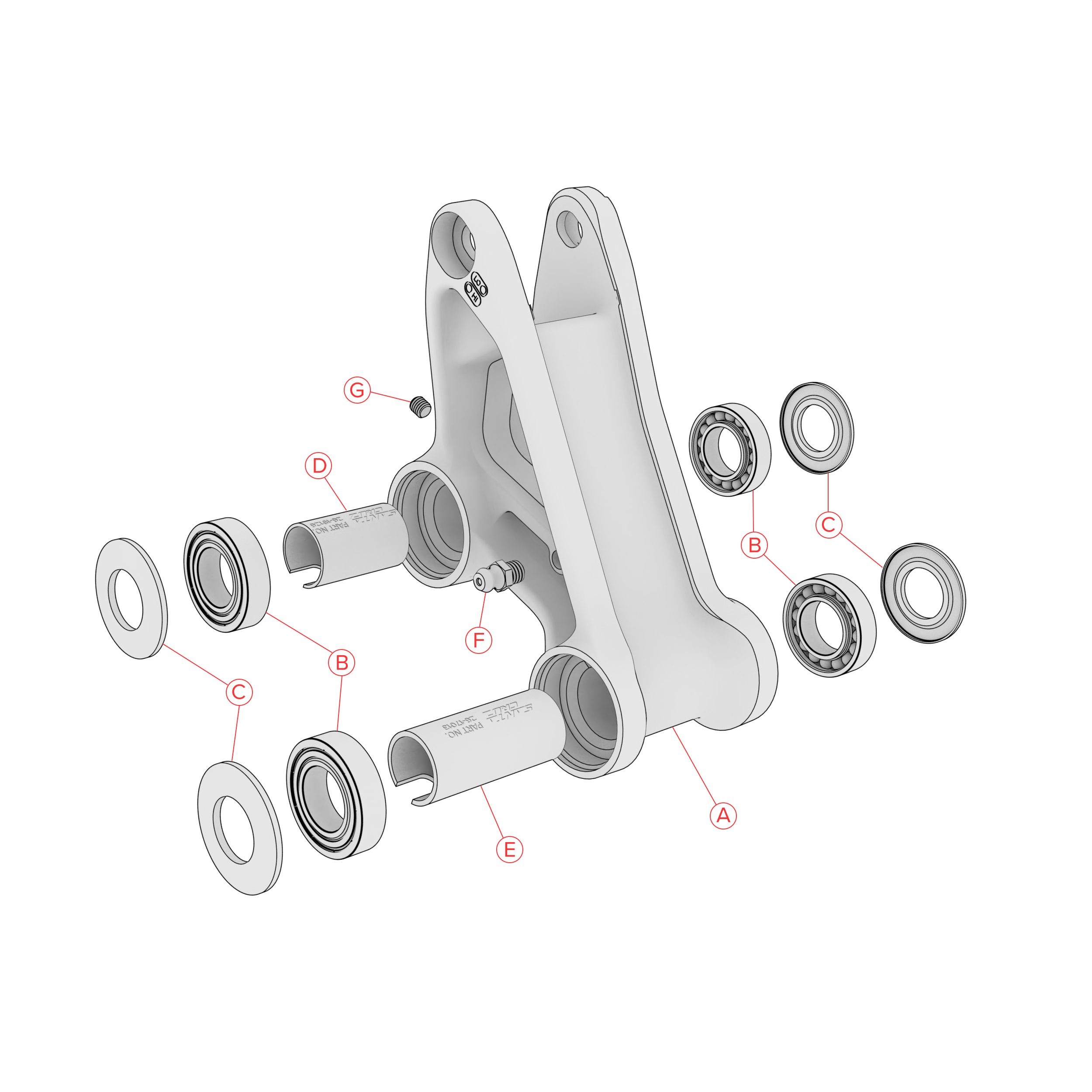 Exploded Diagram of Hightower