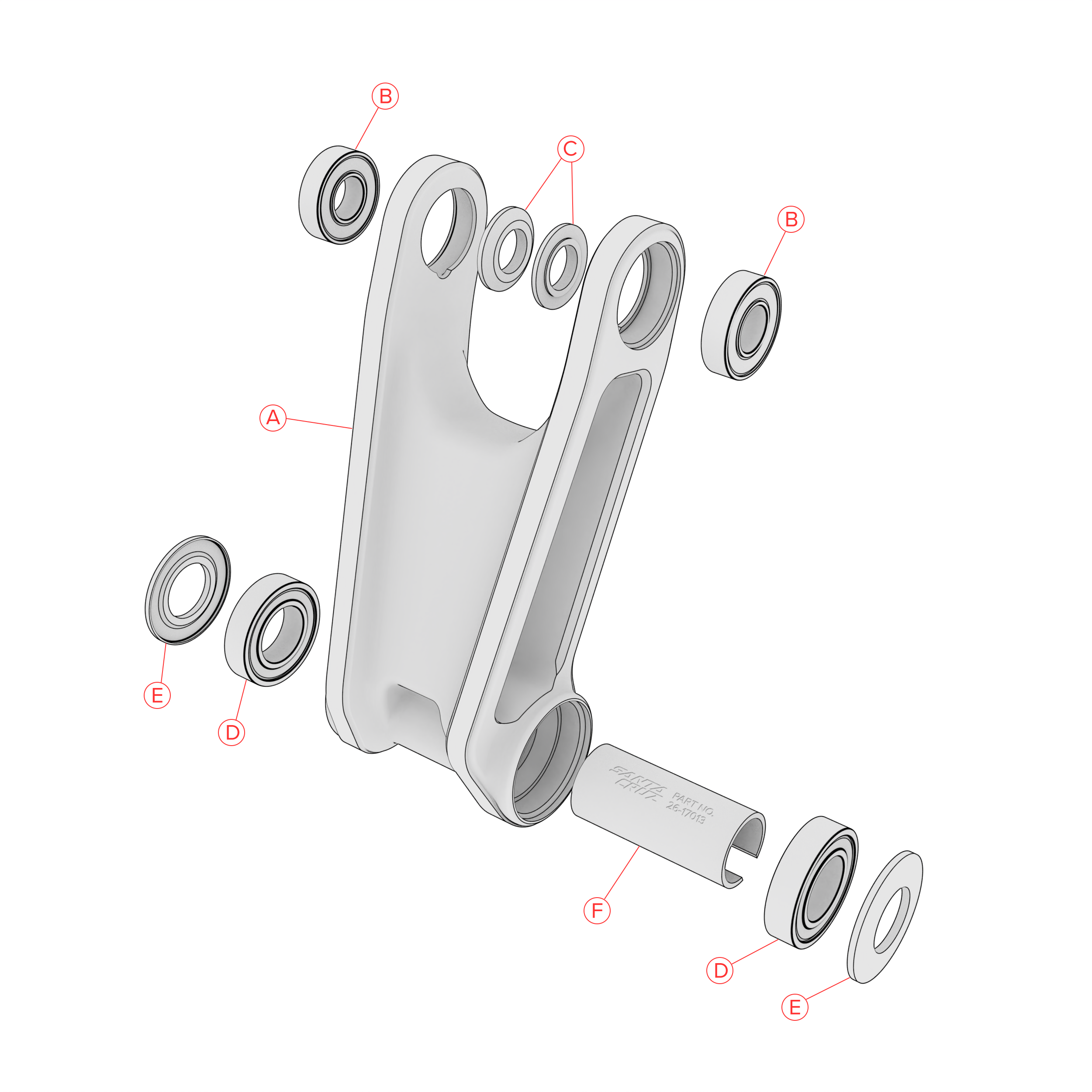 Exploded Diagram of Megatower