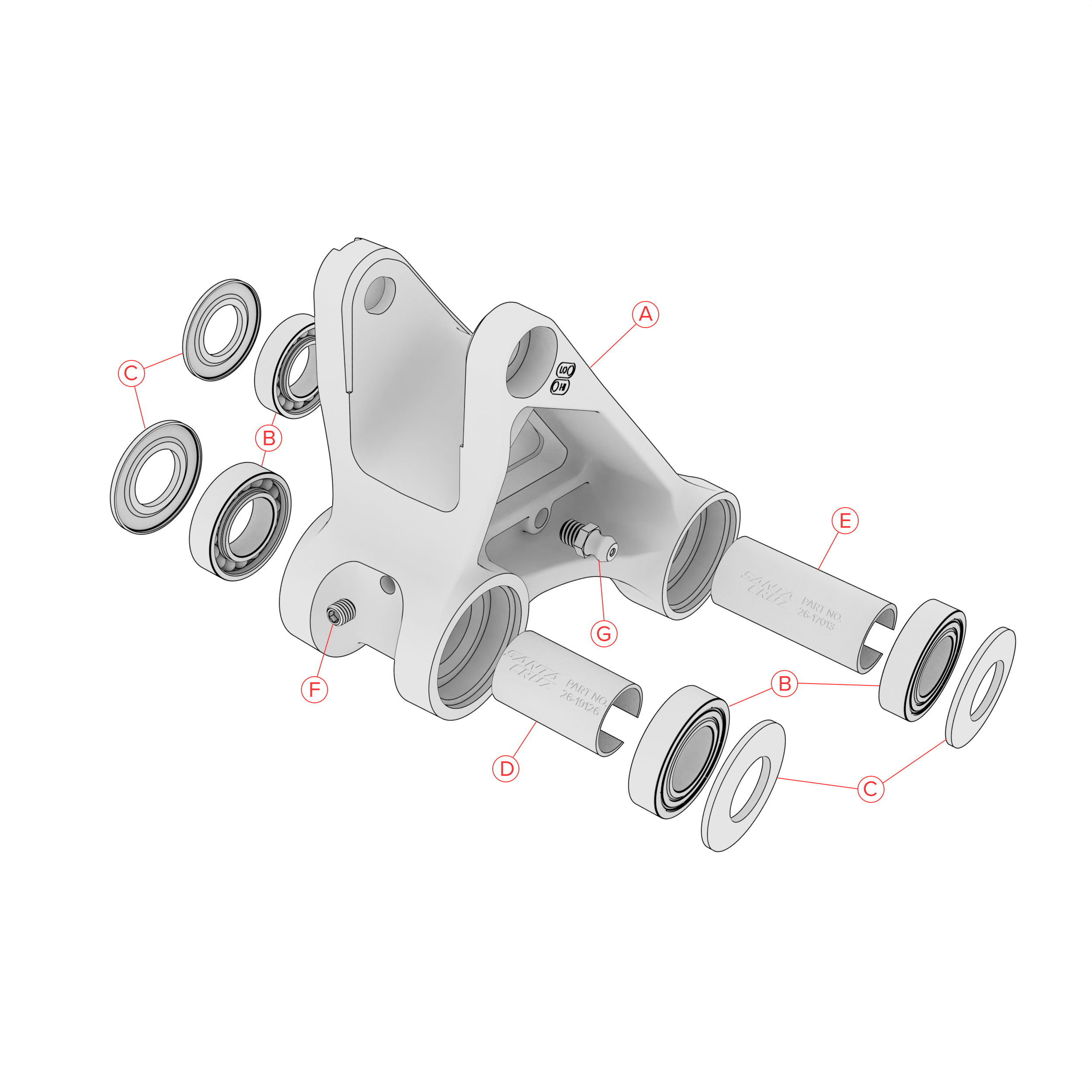Exploded Diagram of Megatower