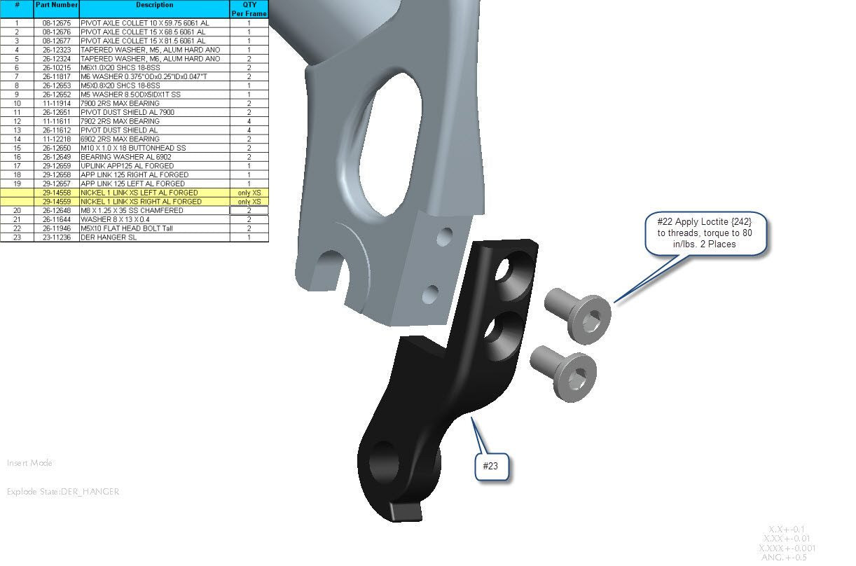 Exploded Diagram of Nickel