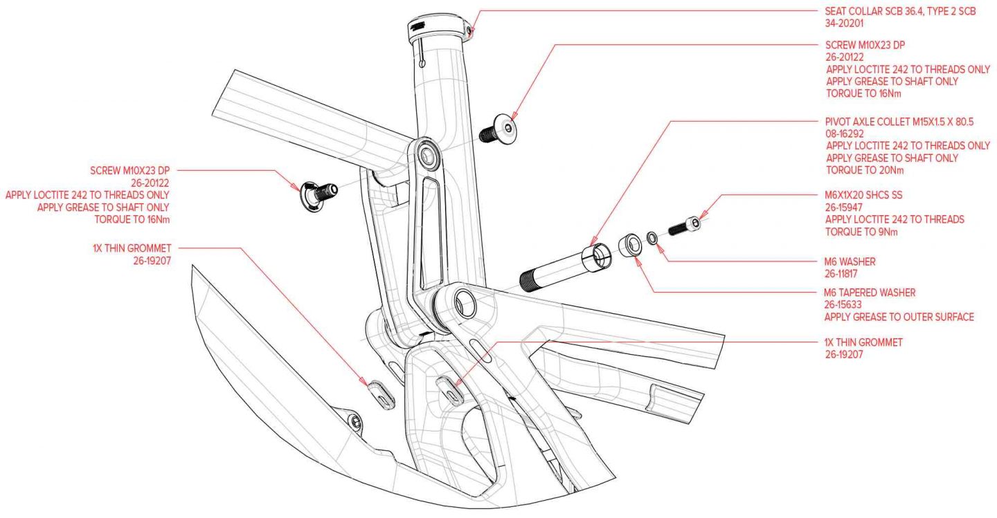 Exploded Diagram of Nomad