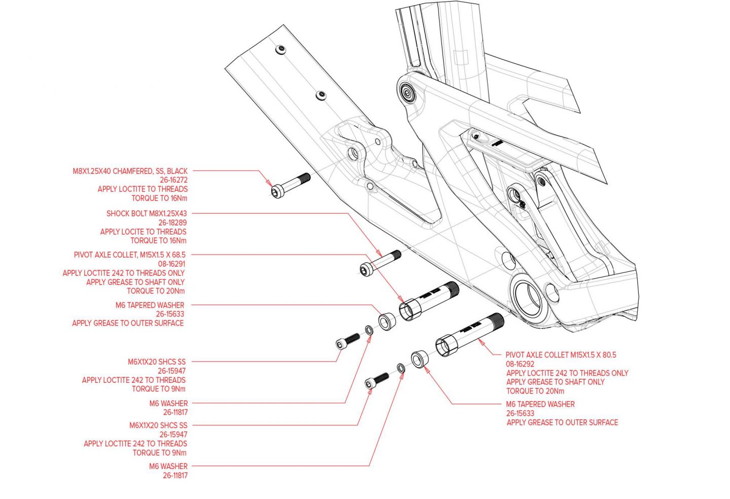 Exploded Diagram of Nomad
