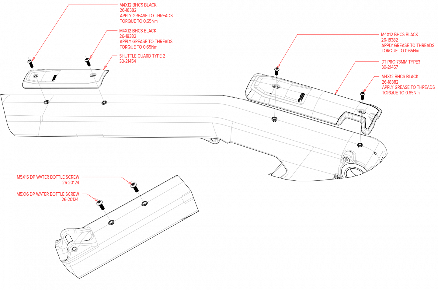 Exploded Diagram of Nomad