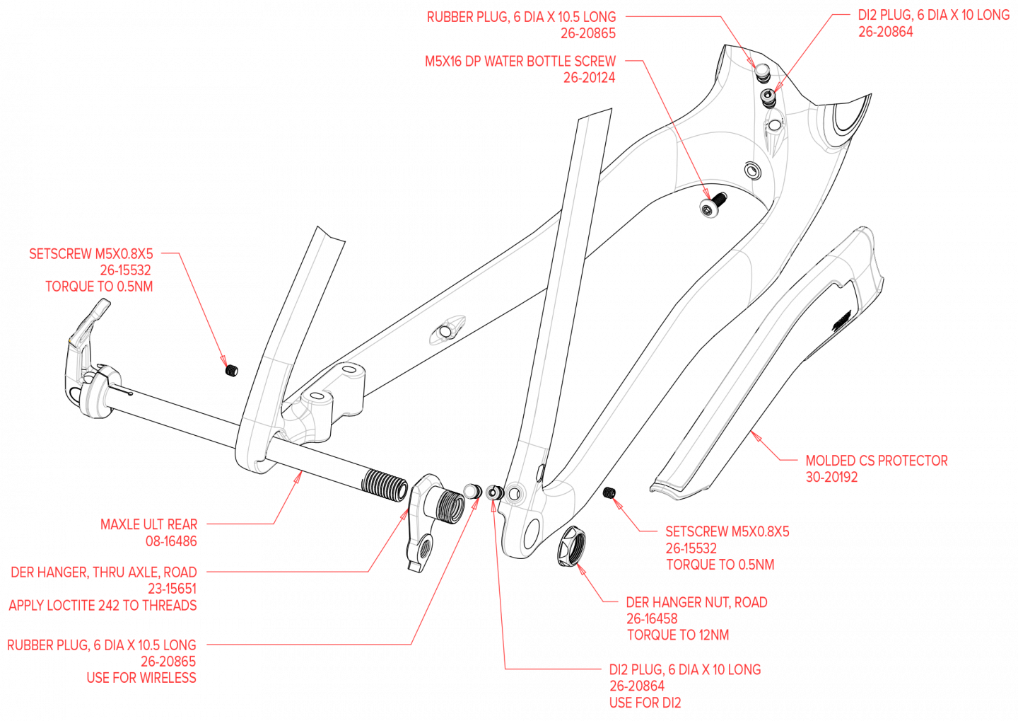 Exploded Diagram of Stigmata