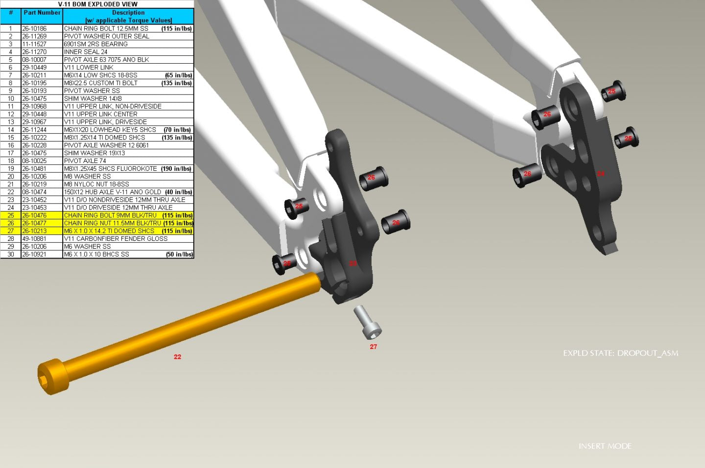 Exploded Diagram of V10