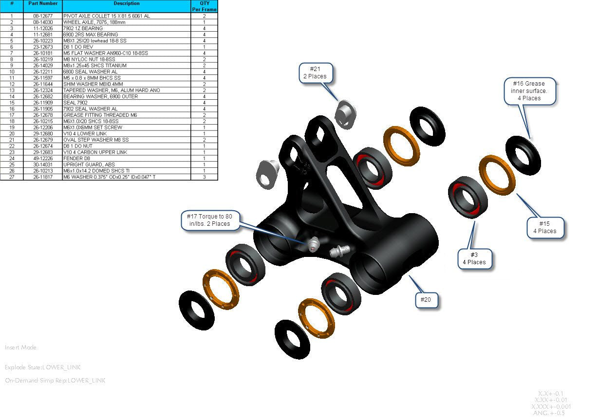 Exploded Diagram of V10