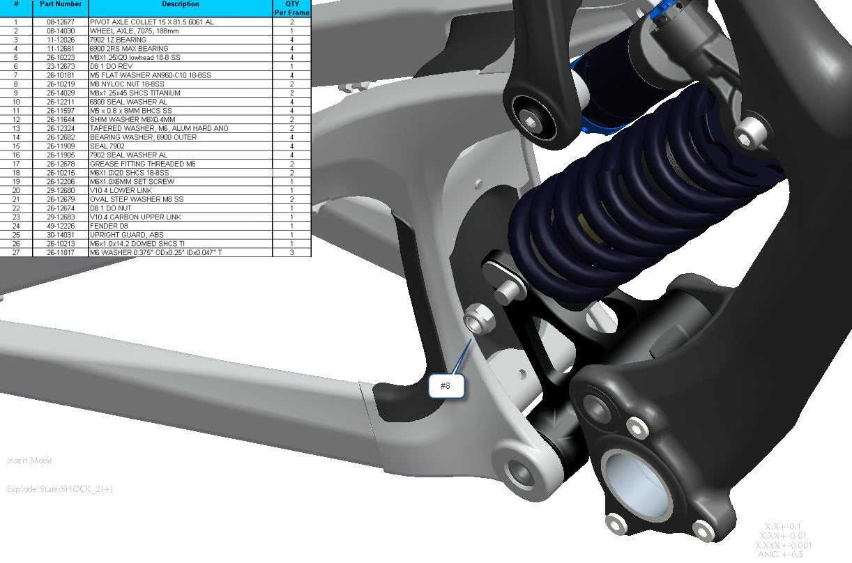 Exploded Diagram of V10