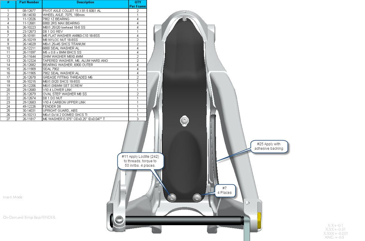 Exploded Diagram of V10