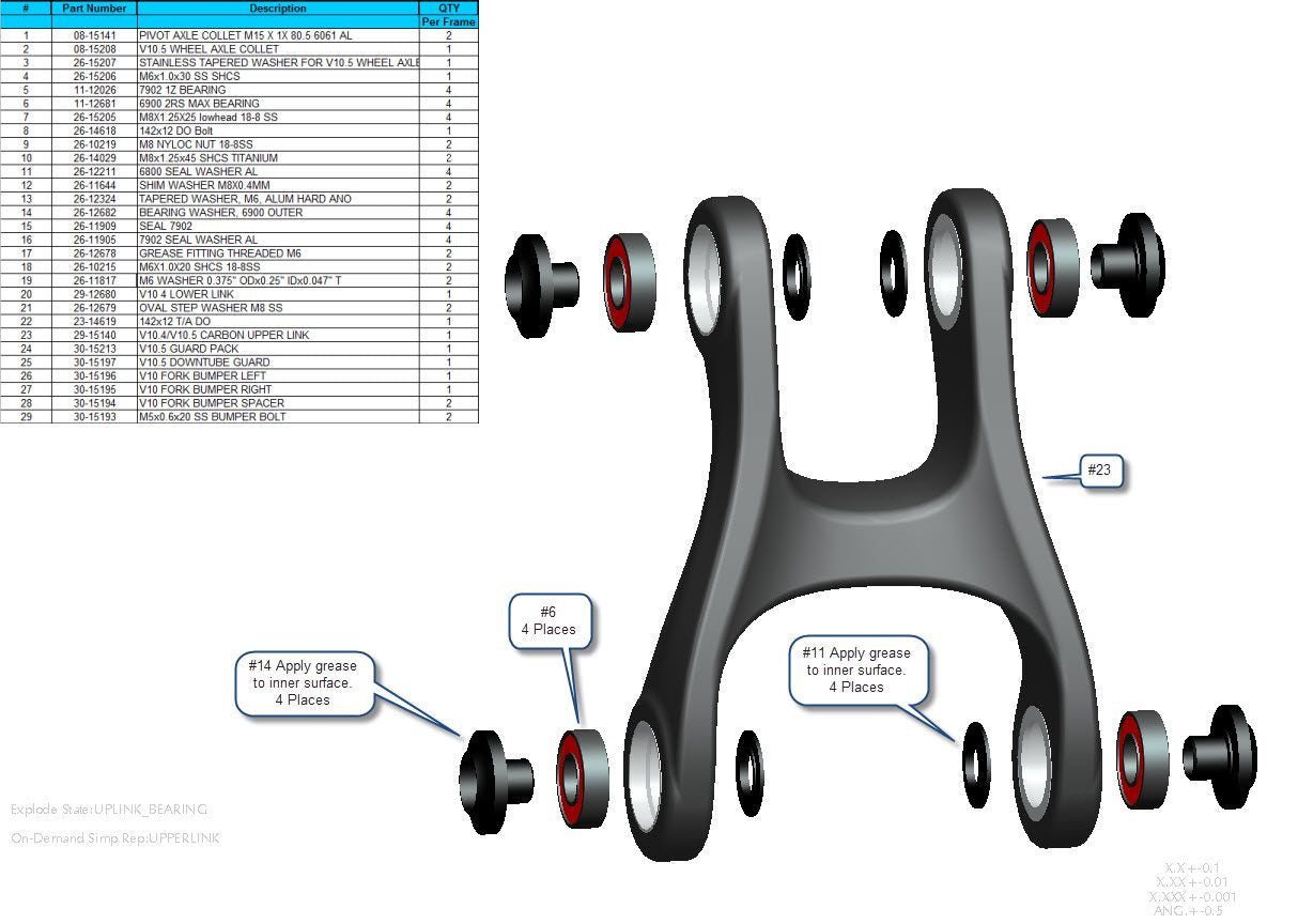 Exploded Diagram of V10