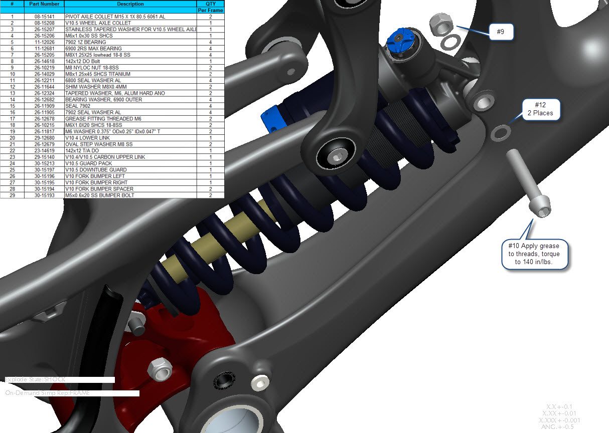 Exploded Diagram of V10