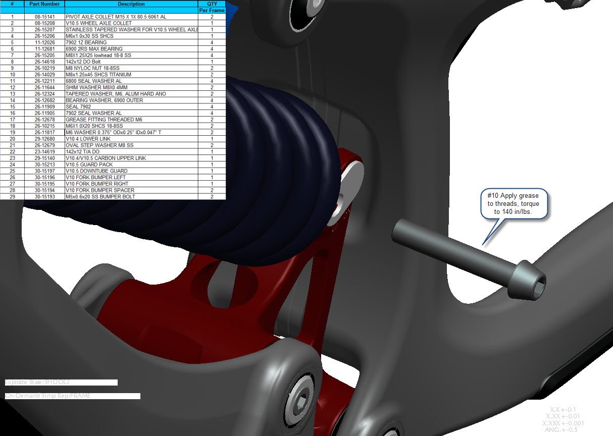 Exploded Diagram of V10