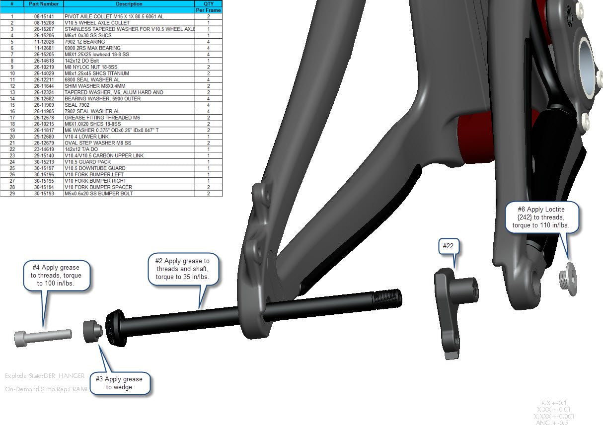 Exploded Diagram of V10