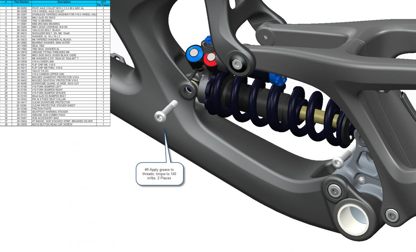 Exploded Diagram of V10