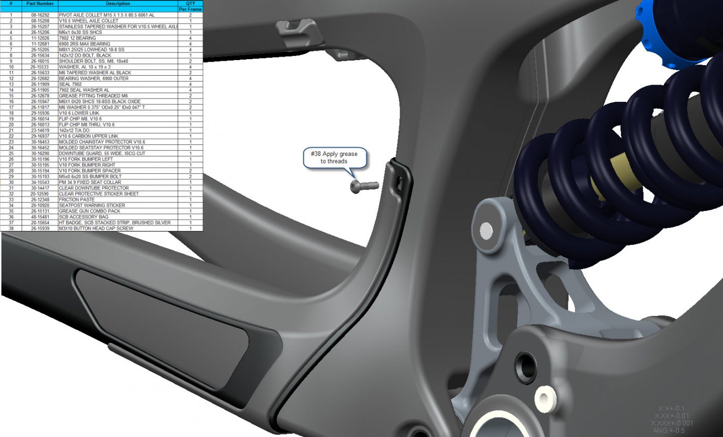 Exploded Diagram of V10