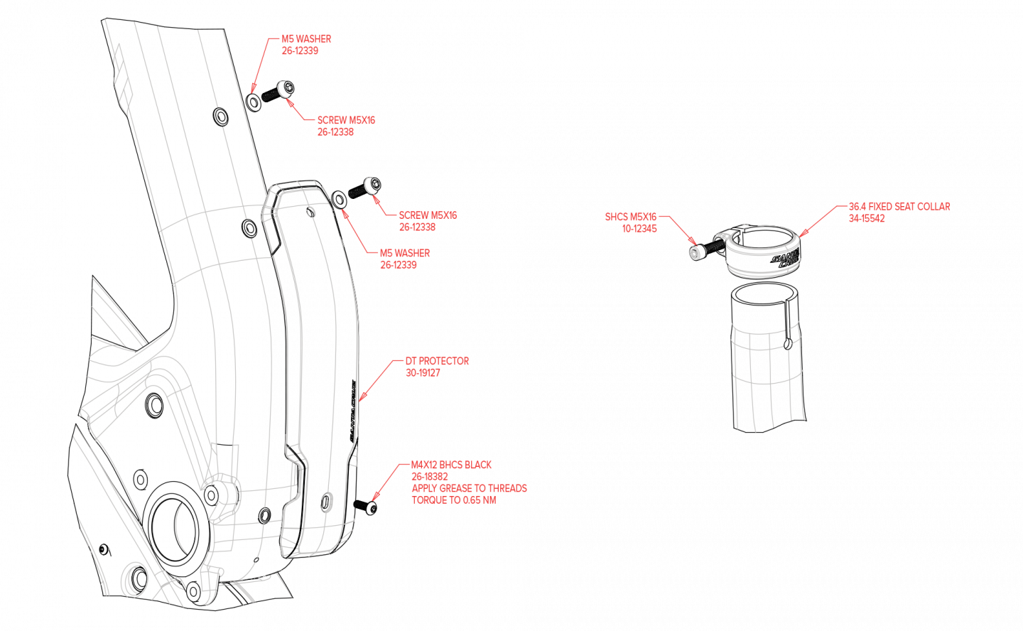 Exploded Diagram of Carbon