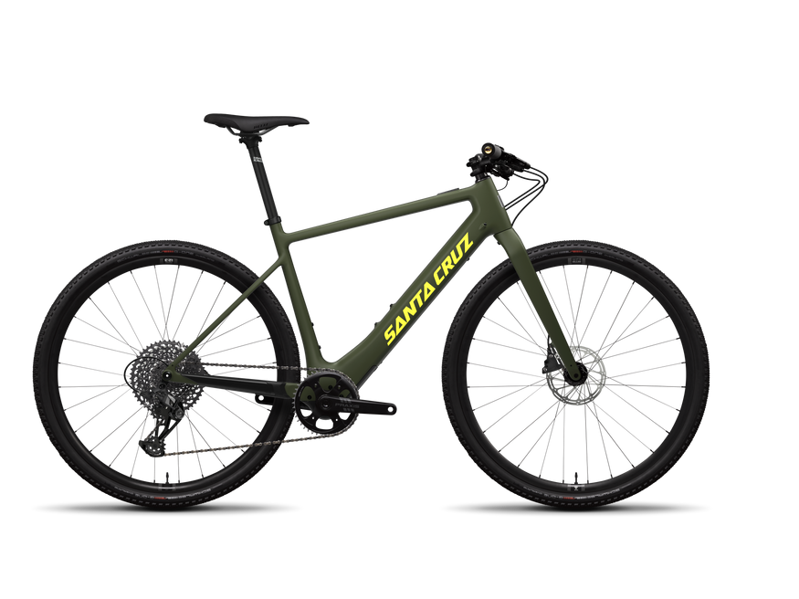 MY24 Skitch CC Apex FlatBar MatteOliveGreen