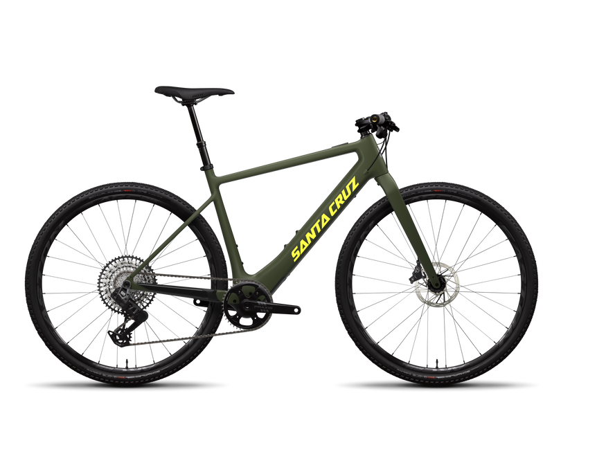 MY24 Skitch CC GX AXS FlatBar MatteOliveGreen