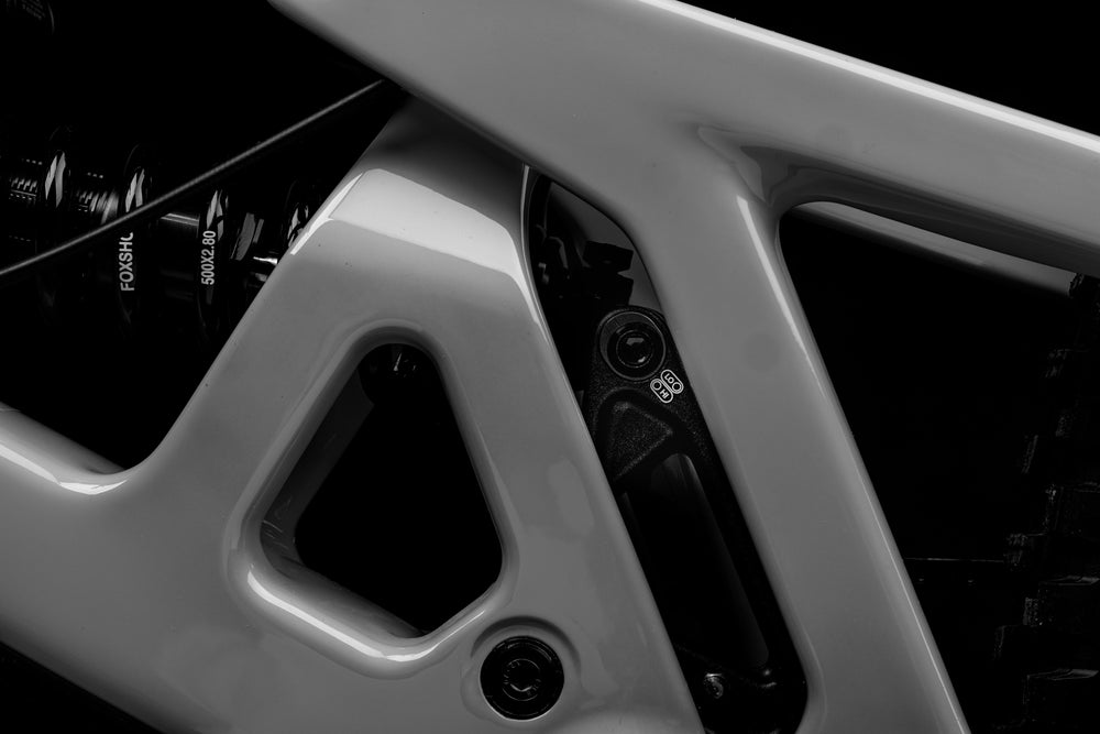 Close-up of a mountain bike