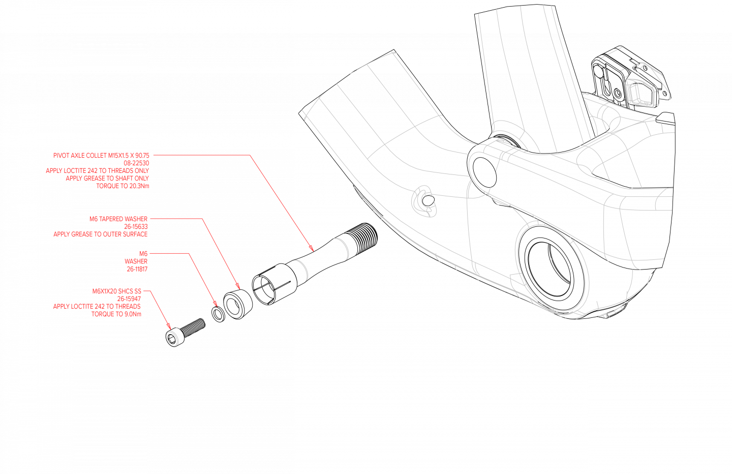 Exploded Diagram of Blur Blur V4