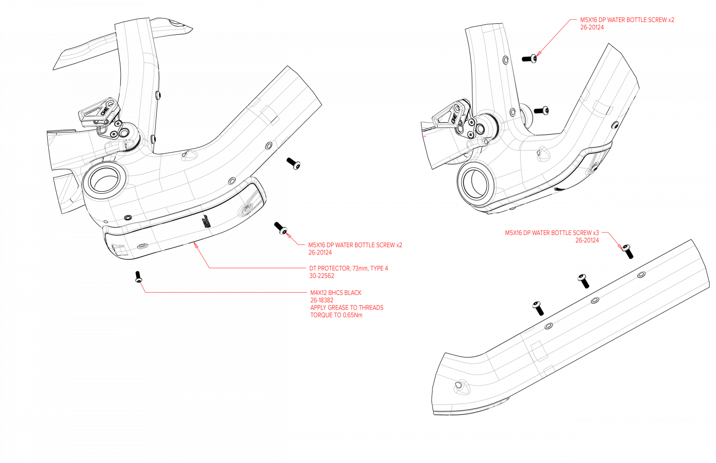 Exploded Diagram of Blur Blur V4