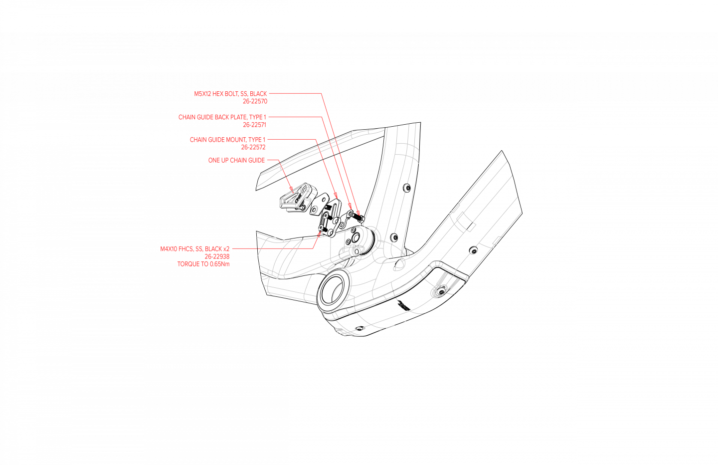 Exploded Diagram of Blur Blur V4