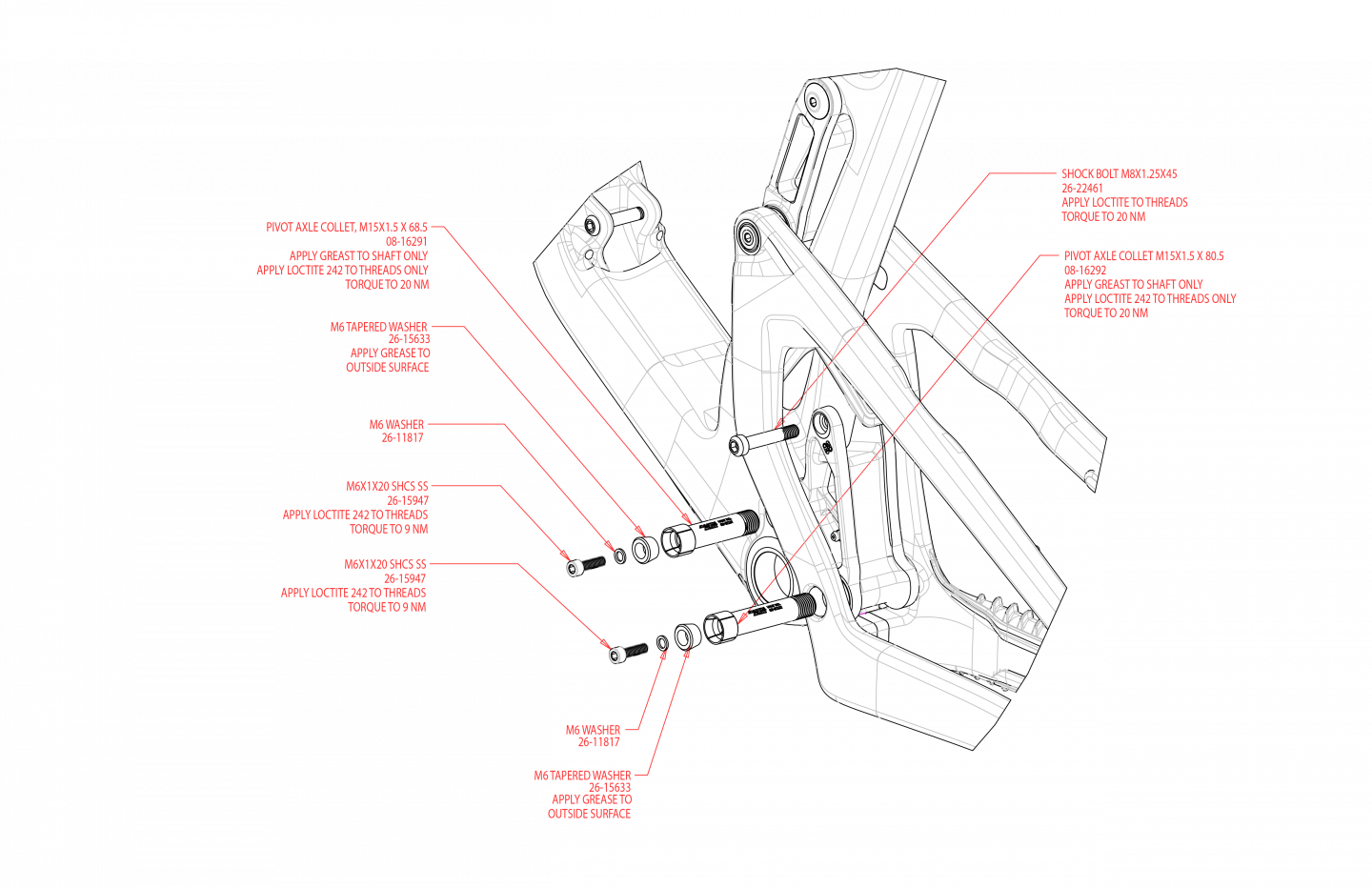 Exploded Diagram of Bronson Carbon