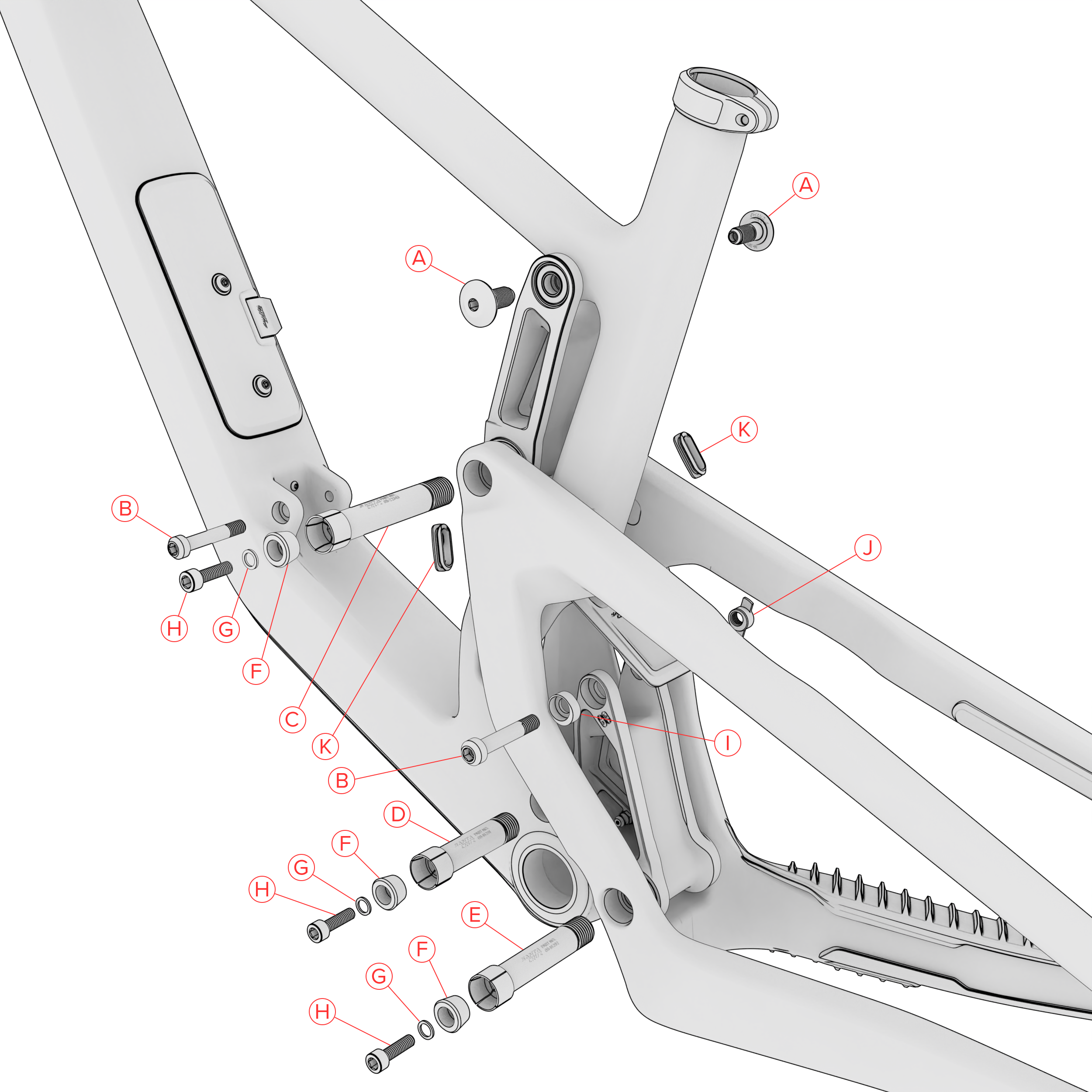 Exploded Diagram of Bronson