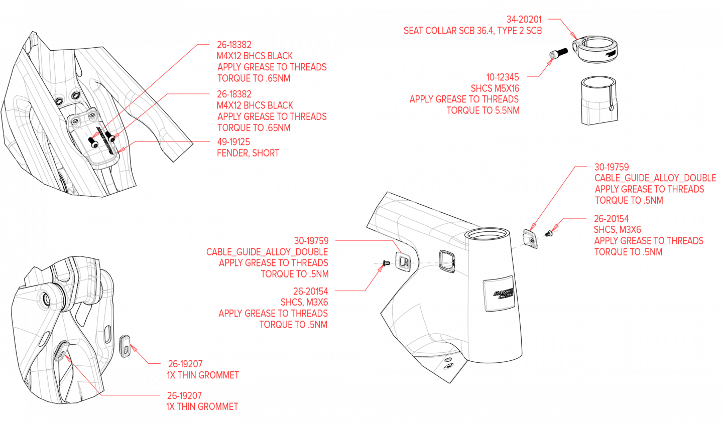 Exploded Diagram of Heckler