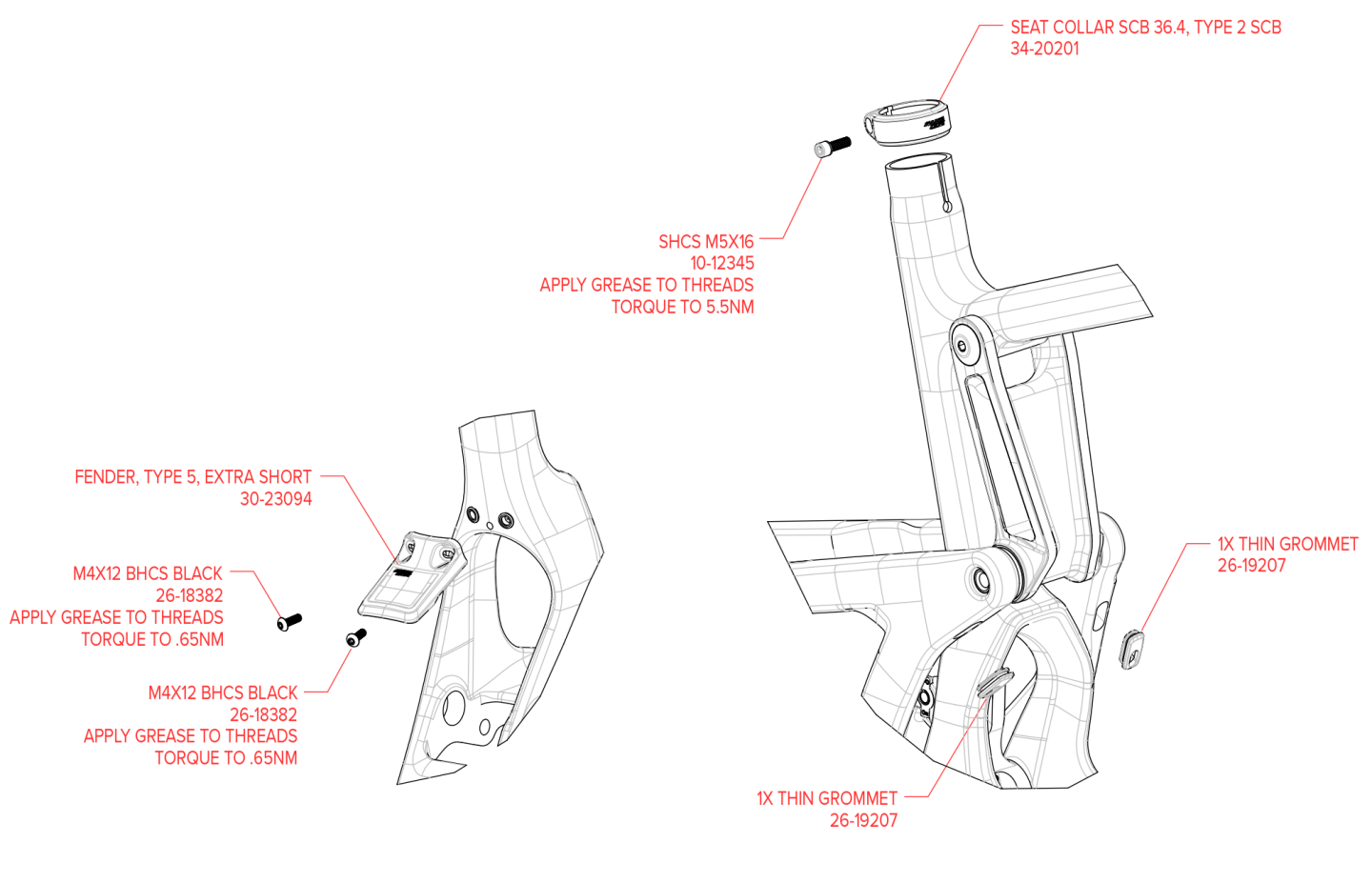 Exploded Diagram of Heckler
