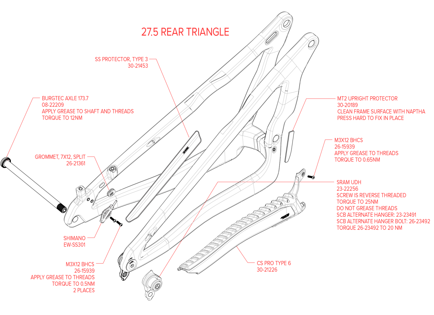 Exploded Diagram of Heckler